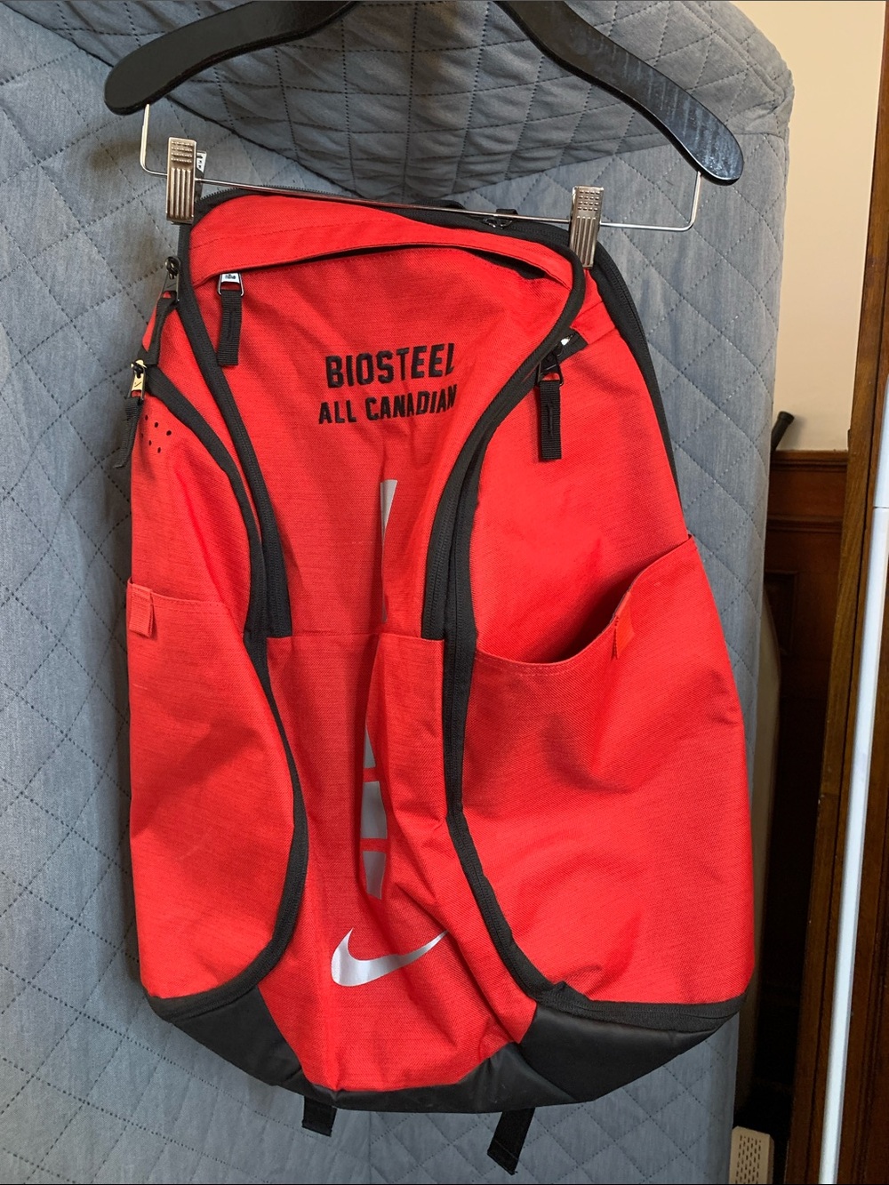 Nike Red and Black Men's Sports Backpack
